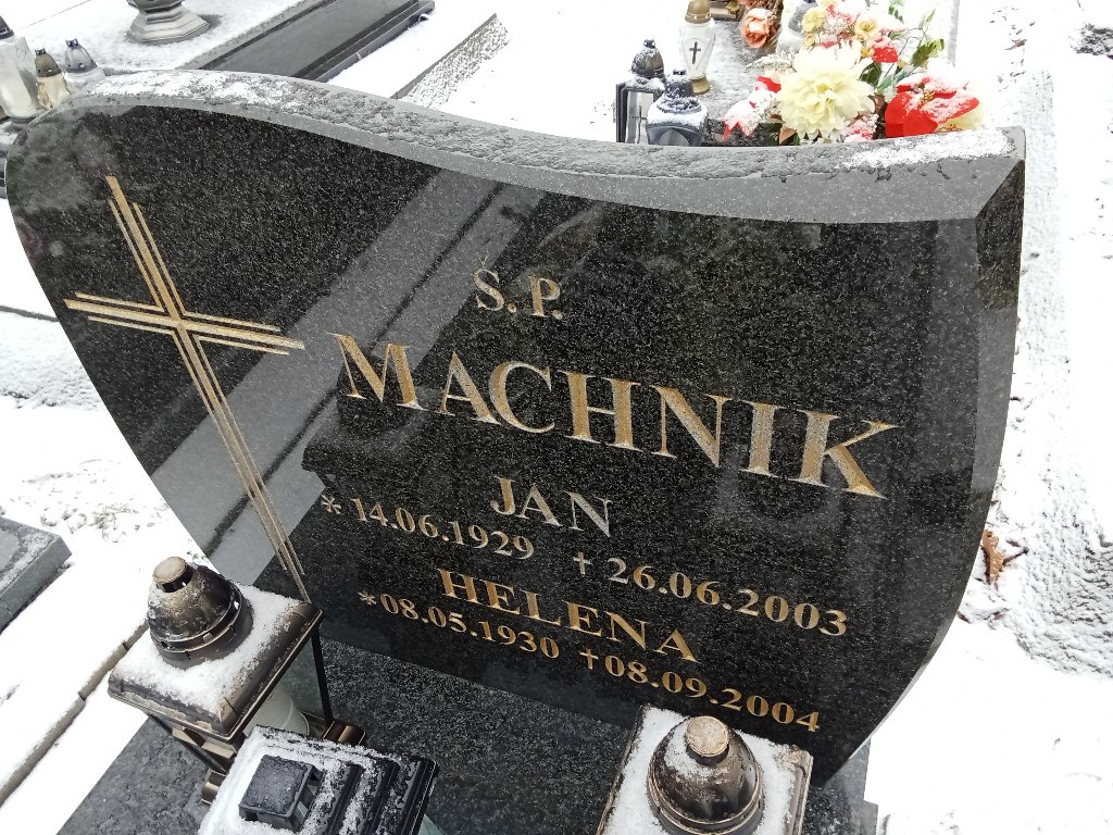 Grób Helena Machnik