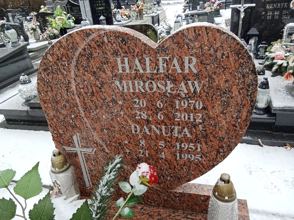 Grób Danuta Halfar