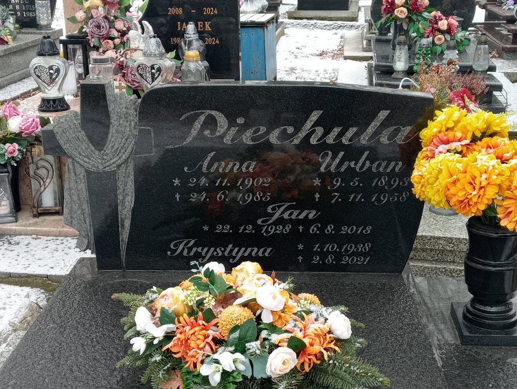 Grób Anna Piechula