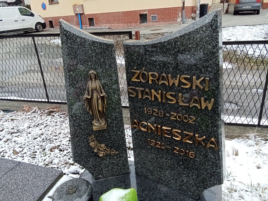 Grób Agnieszka Żórawska