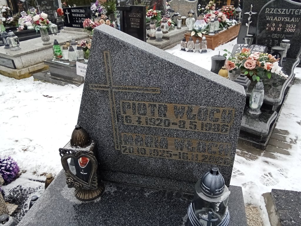 Grób Piotr Włoch